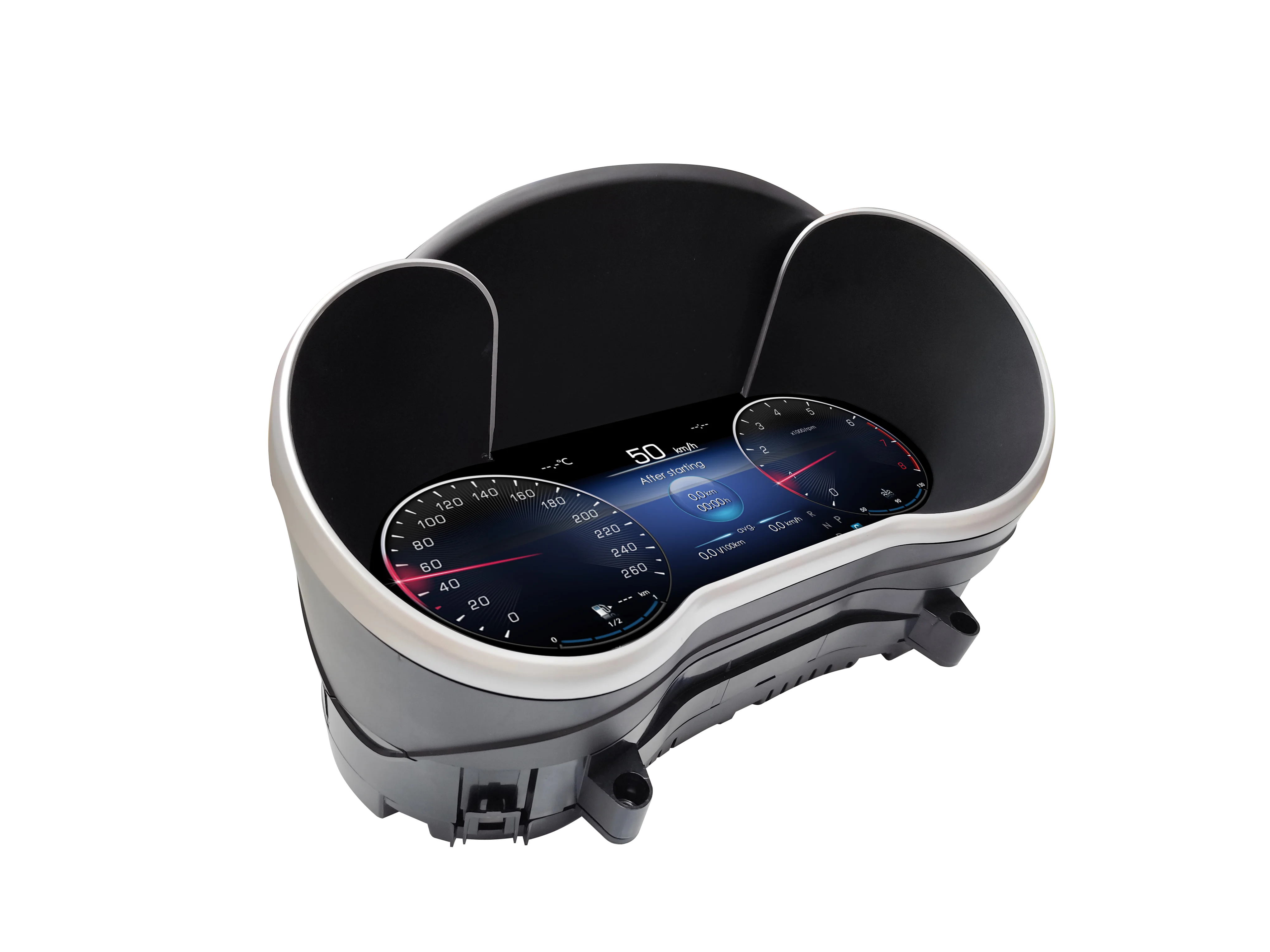 12,3-дюймовый электрический светодиодный дисплей приборной панели, ЖК-дисплей, спидометр, цифровой кластер для Mercedes Benz C GLC Class 2015 2018