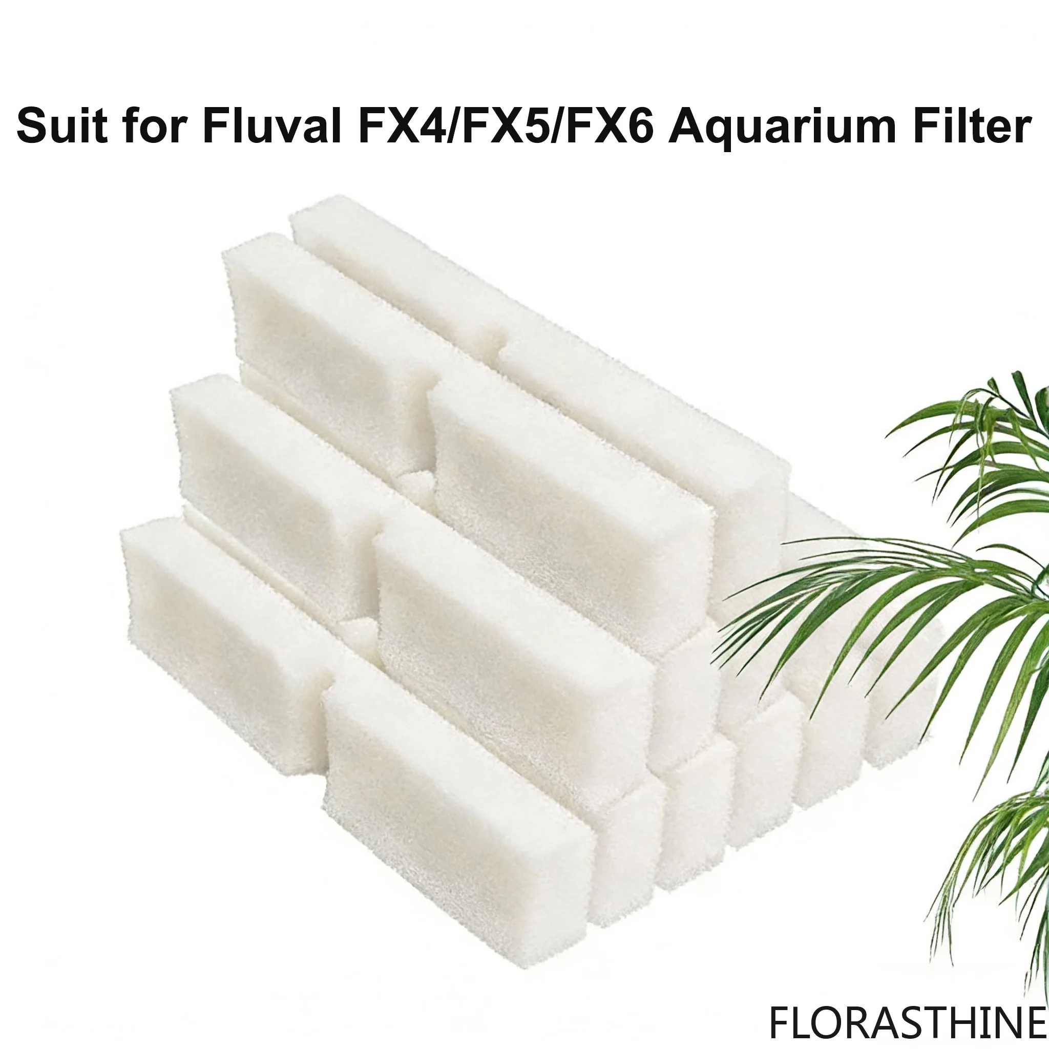 20 Pcs High Quality Compatible Foam Pad Set for Fluval FX4/FX5/FX6 Filter Aquarium 6/12/ Fit