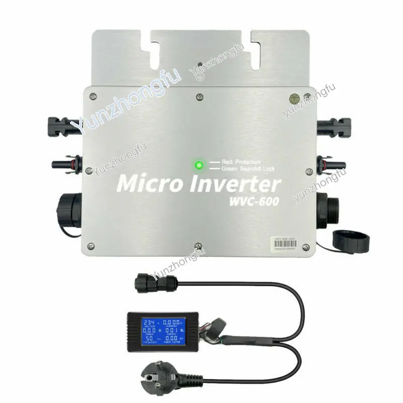 

Wvc600 with LCD Screen Micro Grid-Connected Inverter Solar Photovoltaic Grid-Connected Waterproof Outdoor Inverter