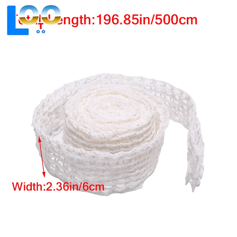 1 قطعة 5 متر اللحوم المعاوضة لفة مطاطا لحم الخنزير السجق صافي الجزار سلسلة التعبئة والتغليف صافي اللحوم شبكة طبخ غطاء أداة اكسسوارات المطبخ