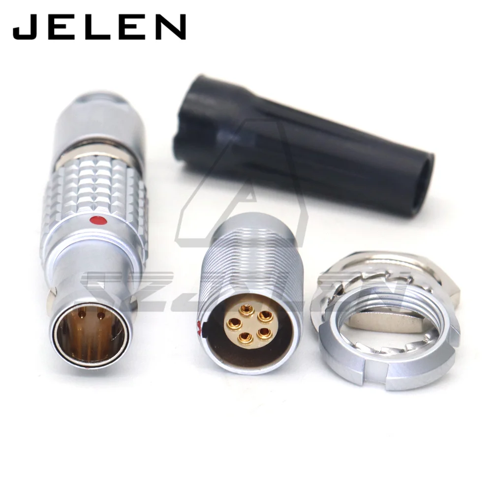 FGG ECG EGG EEG 0B 305 5pin  Camera Time code plug and socket Industrial Camera Sound Video Device male and M9 Panel installatio