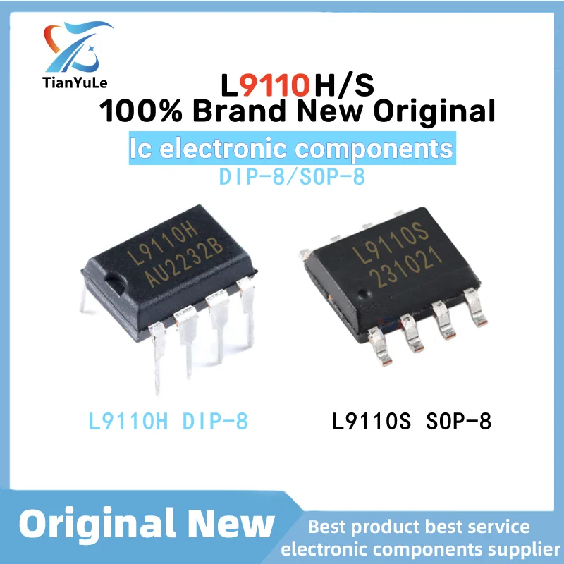 10pcs/lot L9110S L9110 9110 SOP-8 L9110H DIP8 In Stock