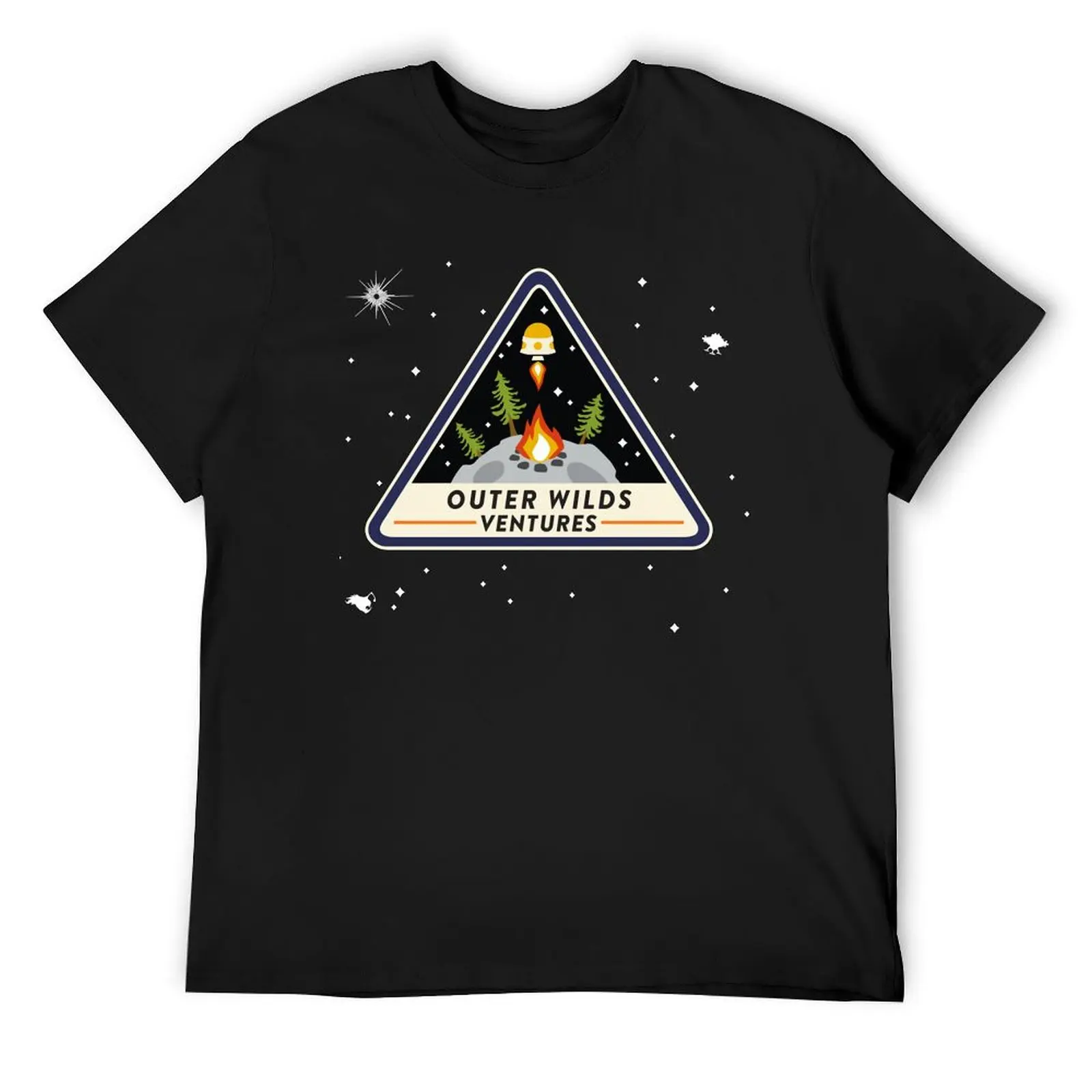 Outer Wilds Ventures Patch T-Shirt summer top Clothing men tshirt