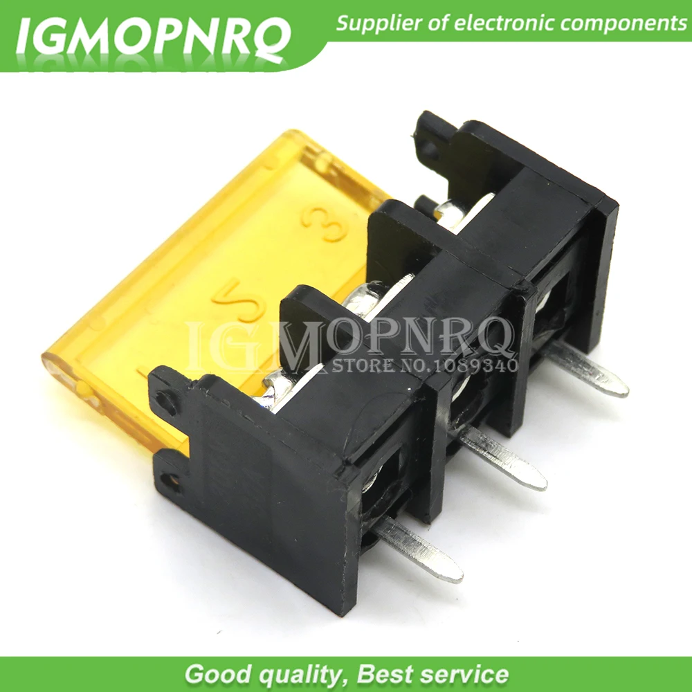 2/5PCS HB9500 2P 3P 4P 5P 6P 7P 8P 9P 10Pin PCB Screw Terminal Block Connector HB-9500 300V 30A Lid Barrier Terminal 9.5MM Pitch