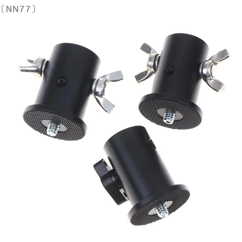 〔NN77〕Aluminum Alloy Light Stand Adapter With 1 4 20 Screw And Sturdy Knob For Studio Photography Video 〔W7〕