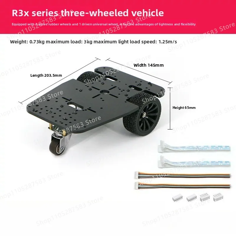 R3X series electric intelligent car chassis four-wheel drive electric racing car