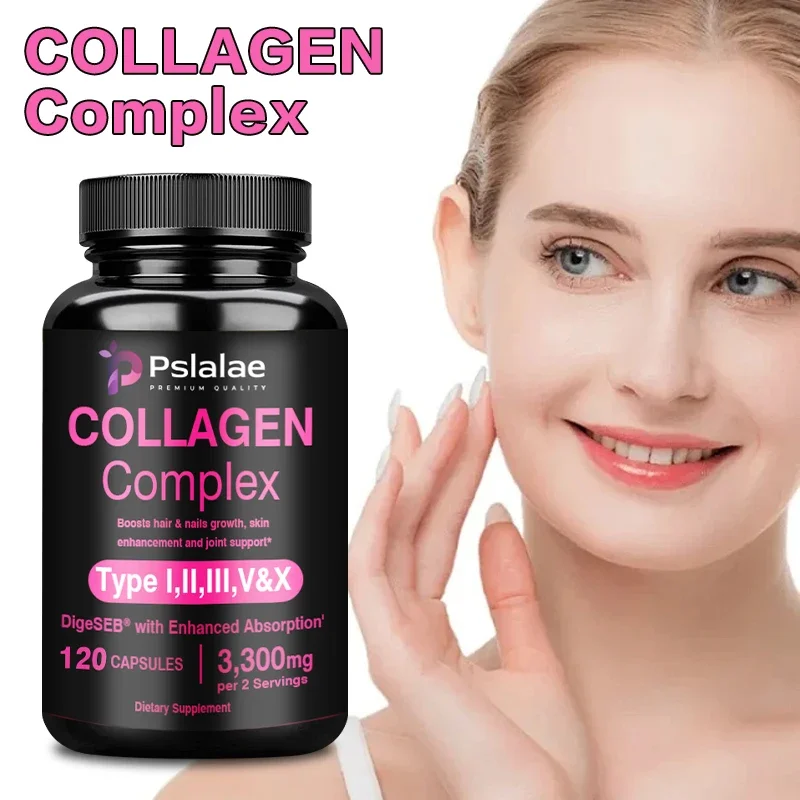 Collagen Complex - Brightens Skin Tone, Anti-aging, Nourishes Hair, Increases Skin Elasticity