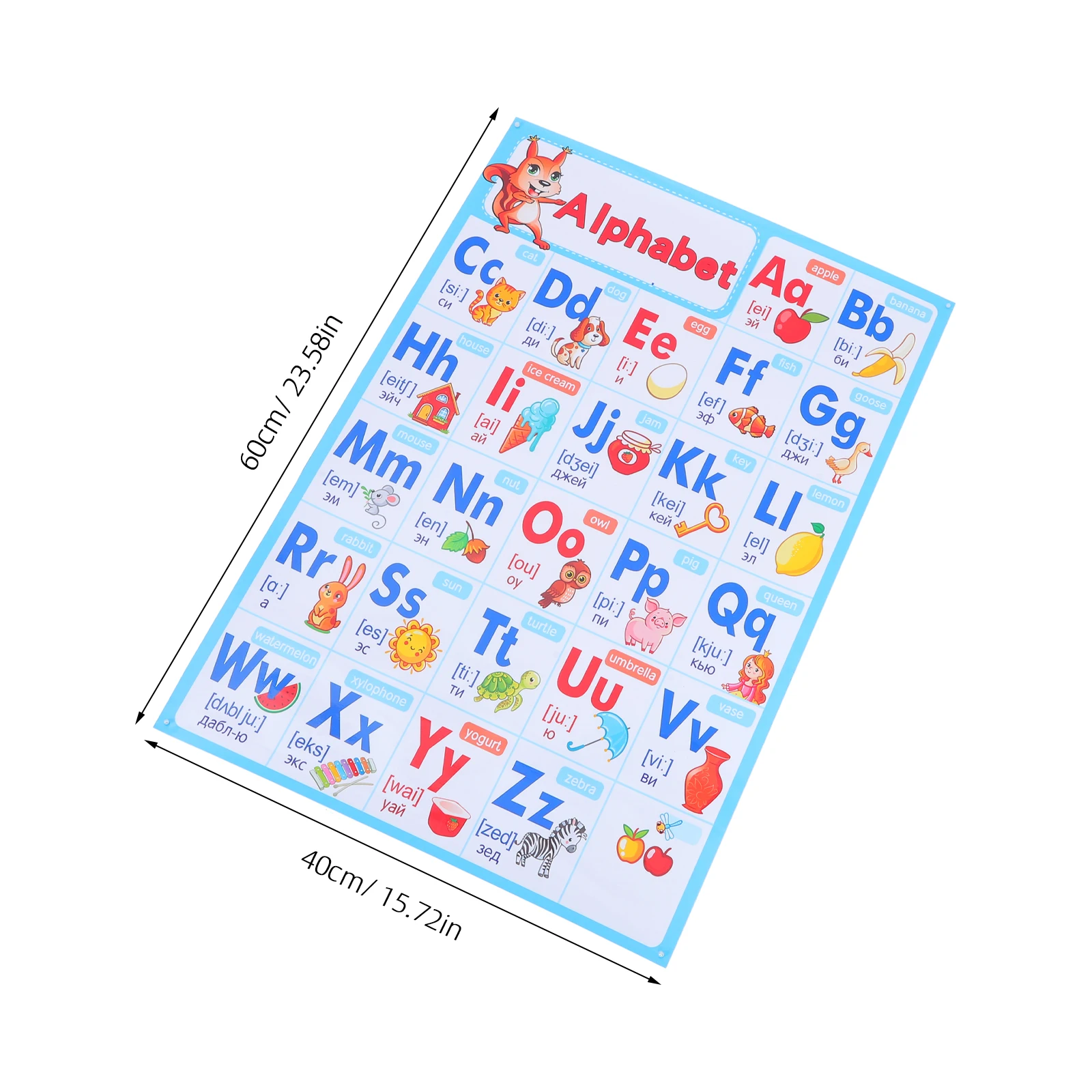 Abc Posters For Preschool Classroom Alphabet Poster Chart Toddler Early Education  Learning Wall Decor For Nursery Homeschool