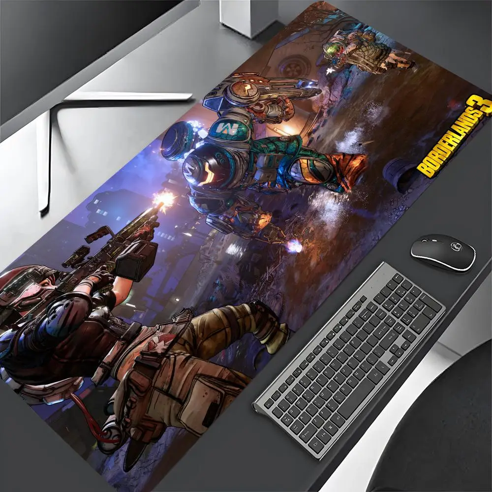 لعبة Borderlands ماوس الوسادة لوحة ماوس للألعاب كبيرة 900x400X2mm MouseMat Gamer Mause Carpet PC Desk