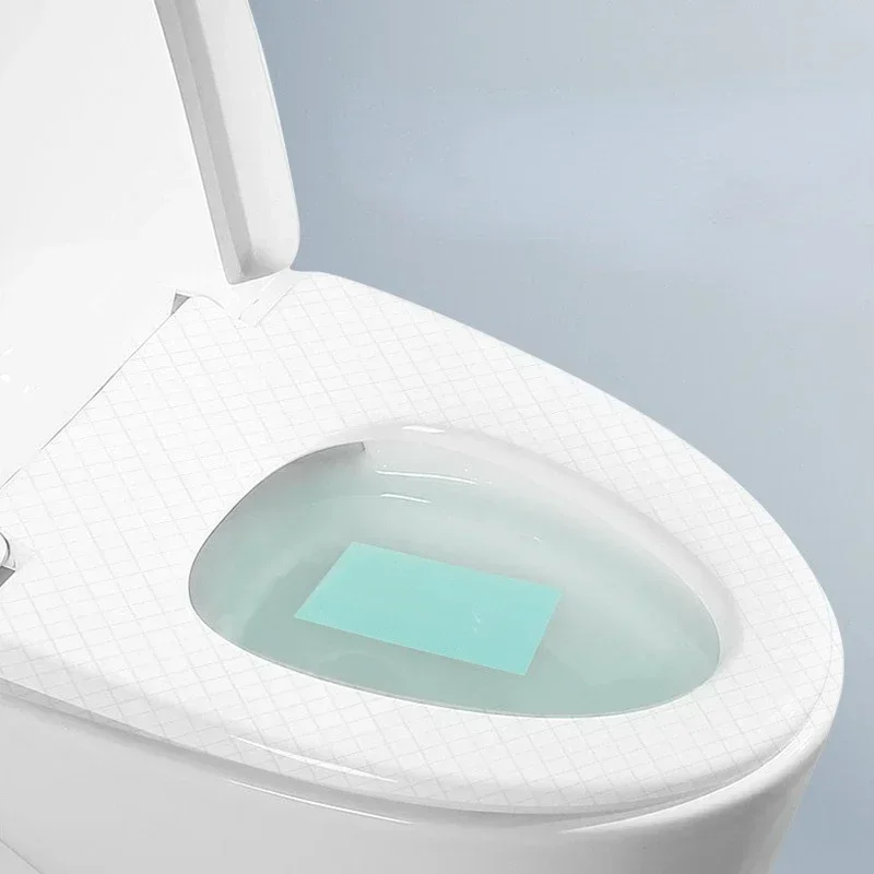 30/60Pcs Toilet Cleaning Sheets Household Stain Remover Effervescent Toilet Cleaners Floor Bathroom Cleaning Fresh Scent