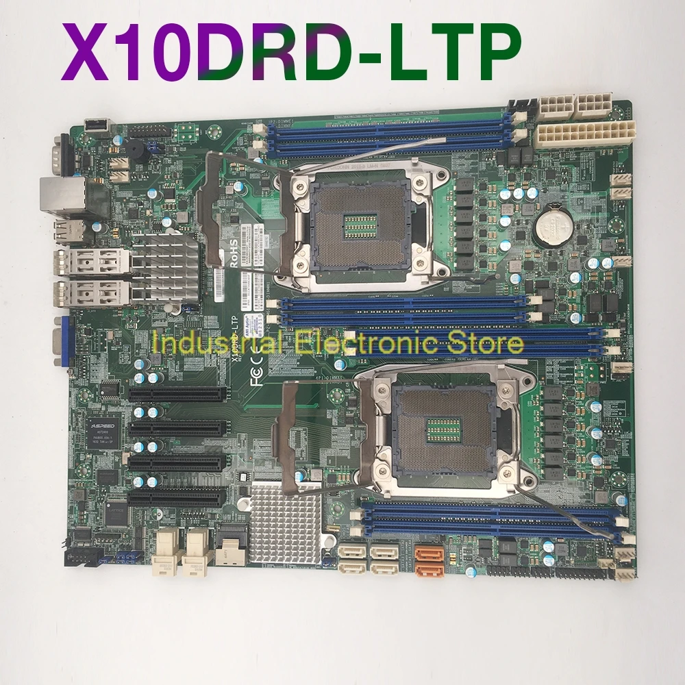

X10DRD-LTP Dual E5v3 LGA2011 Серверная материнская плата с двумя гигабитыми оптическими портами DDR4
