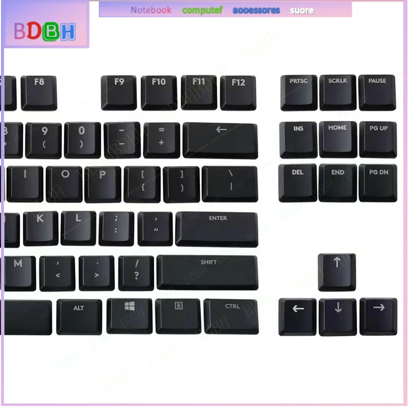 A full set G915 TKL 87 Key Caps Black For Logitech G813 G913 G815 G915 Keyboard