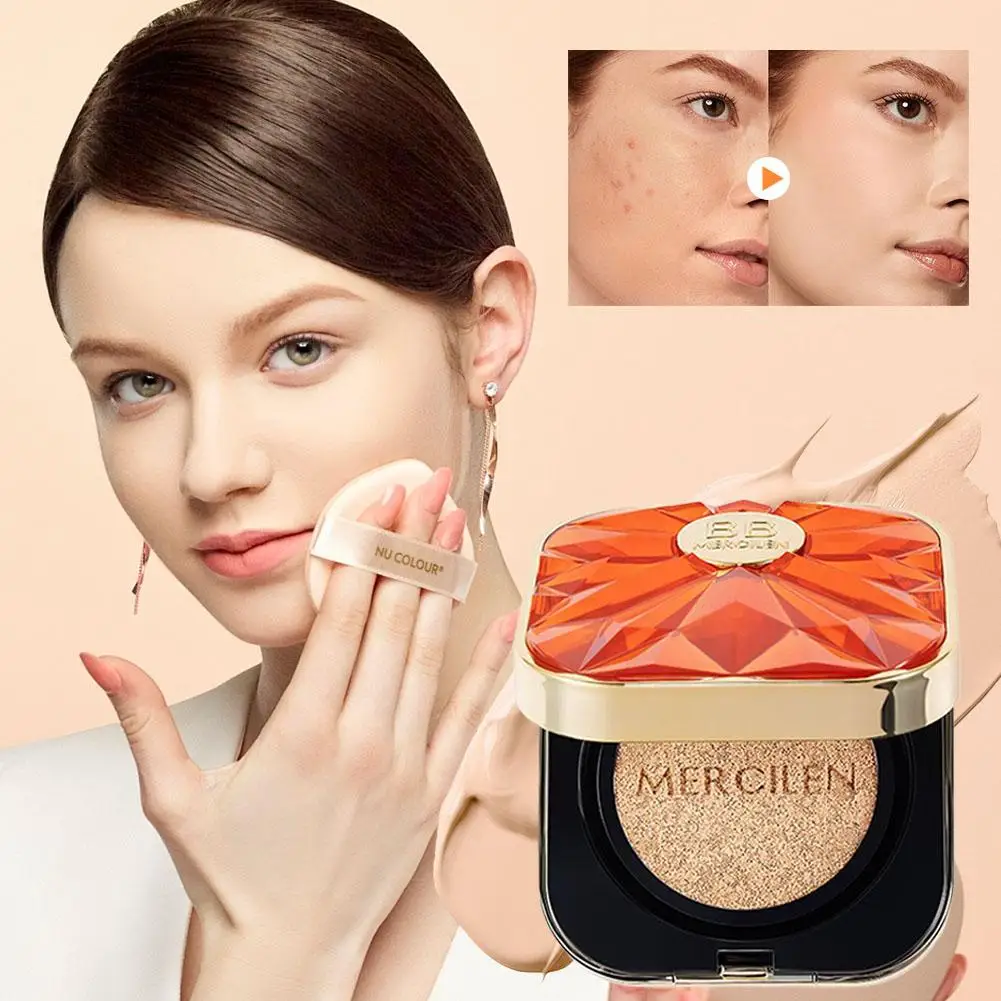 8-in-1 Multitasking BB CC Cream SPF 50+ PA+++ Brightening Foundation Long-Lasting Concealer Moisturizing Skin Care Makeup - view 2