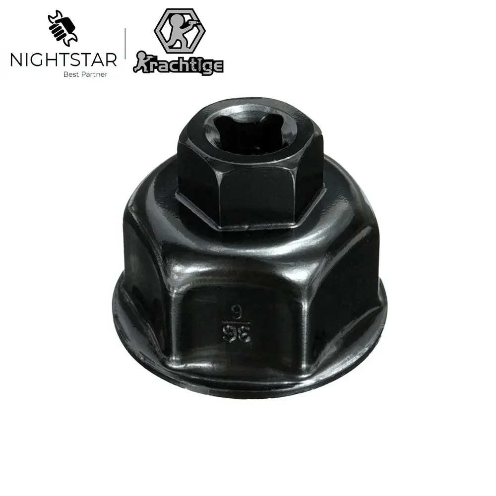 Chave Preta do Filtro de Óleo do Carro Tampa da Movimentação do Soquete Bmw Mini Cooper Volvo Audi 27 mm 32 mm 36 mm