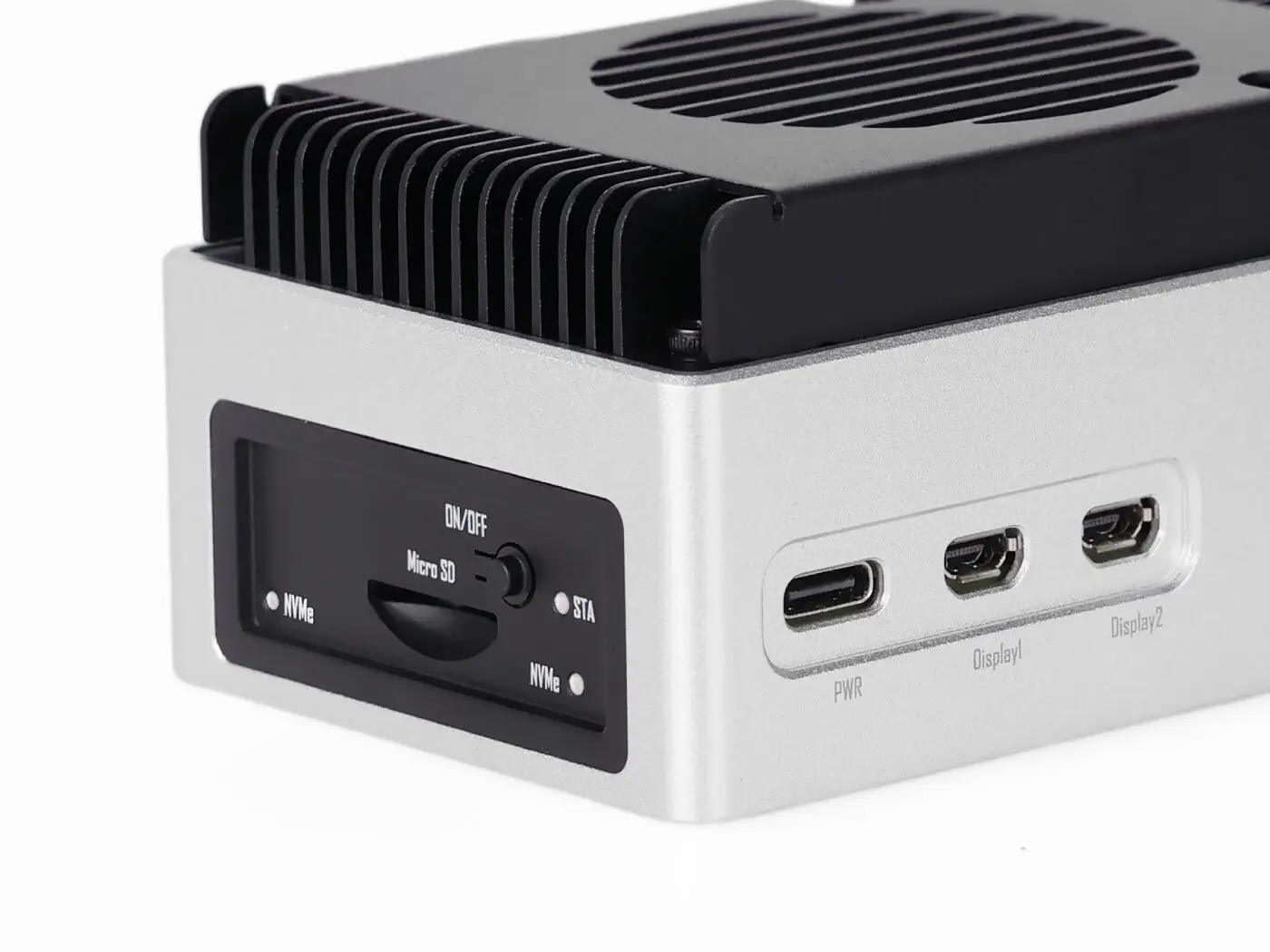 ReComputer AI R2130-12 High-Performance Edge AI Mini PC with 8GB RAM and Hailo-8 Acceleration Module Based on Raspberry Pi