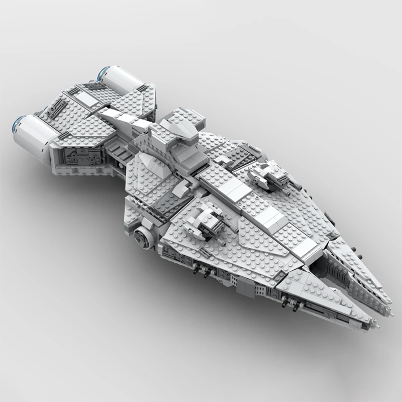 1146pcs Moc Imperial Light Cruiser Ultimate Playset MOD 빌딩 블록 크리 에이 티브 조립 벽돌 장난감 어린이 선물 호환 75315