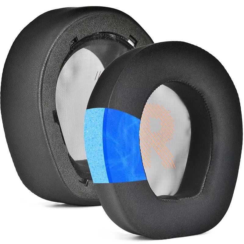 GONIANIA Original Ohrpolster für JBL Quantum Q600/610/Q800/Q810 Drahtlose Kopfhörer Ersatz Stirnband Gummi Ohrenschützer Ohrpolster 5