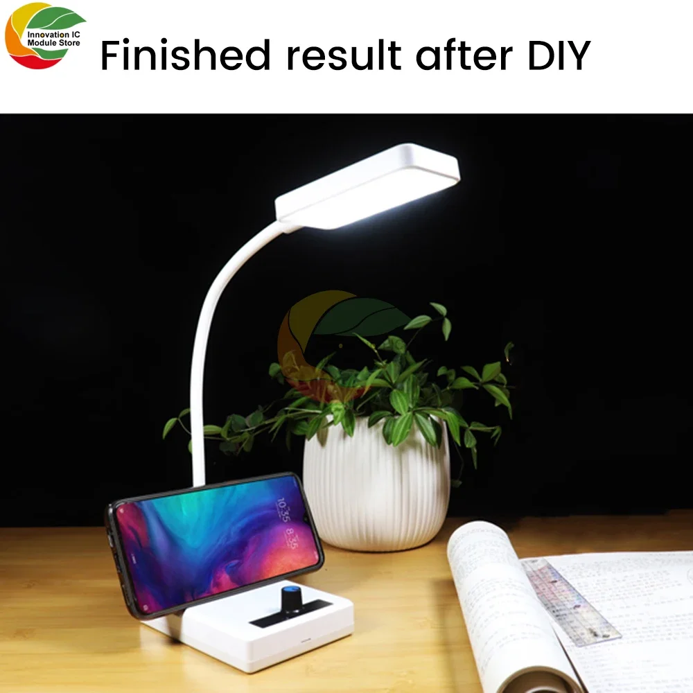 Diy Electronic Soldering Kit Ne555 Led Desk Lamp Dimmer Pwm Circuit Assembly Diy Soldering Practice Skills Assembly