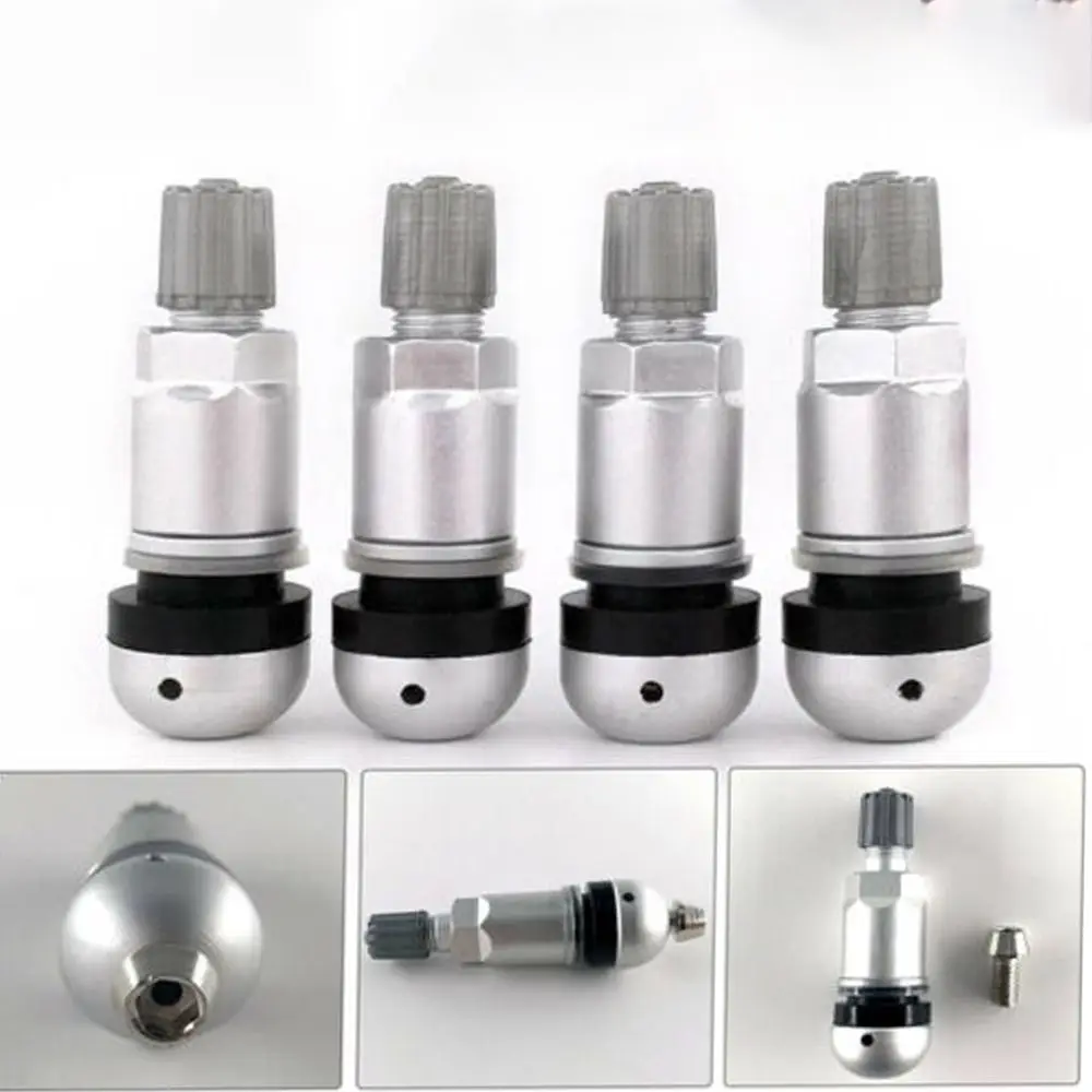 4Pcs Hot Sale Valve Stem Sensor Valve Tyre TPMS Valve Aluminum Alloy Pressure Sensor