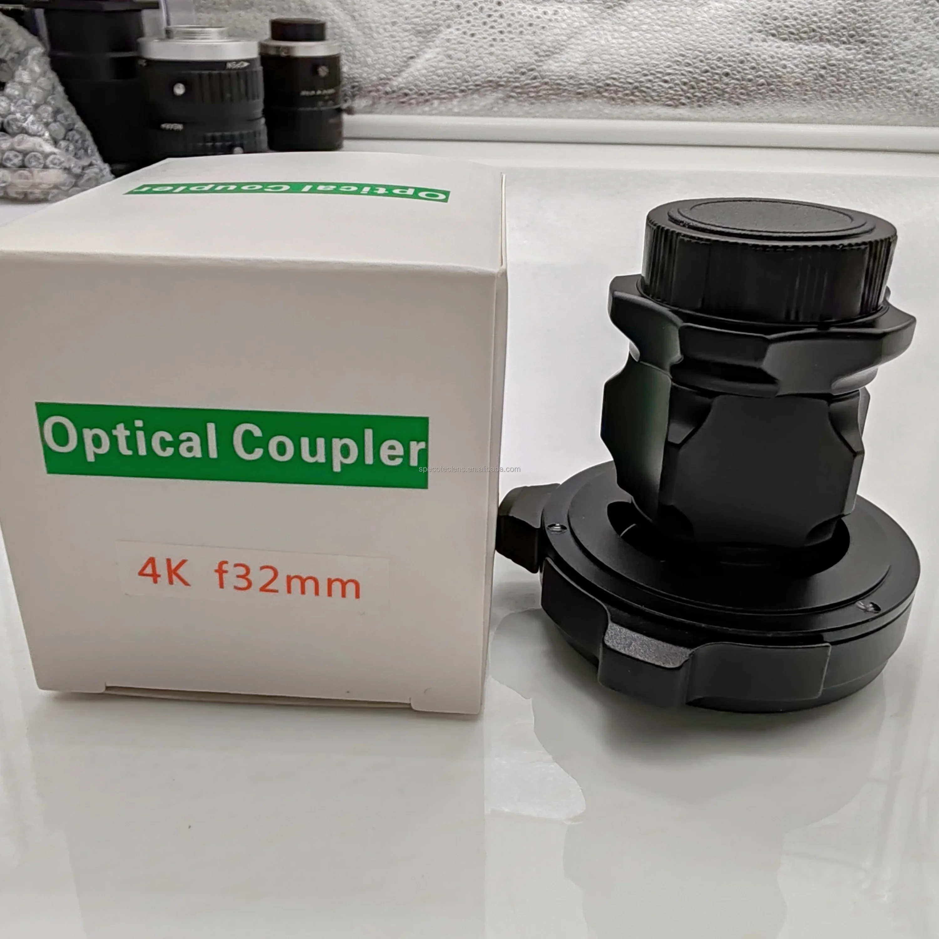 Acoplador 4K UHD de 32mm IPX7 Cámara impermeable Acoplador endoscópico Cámara endoscópica Adaptador de montaje C