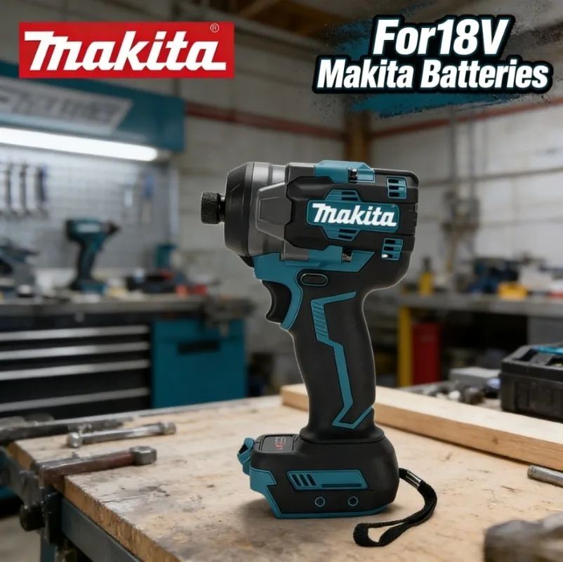 

Беспроводной гайковерт Makita с высокой концентричностью, 3500 уд/мин, высокий крутящий момент 550 Нм, безопасный инструмент для ремонта электрооборудования