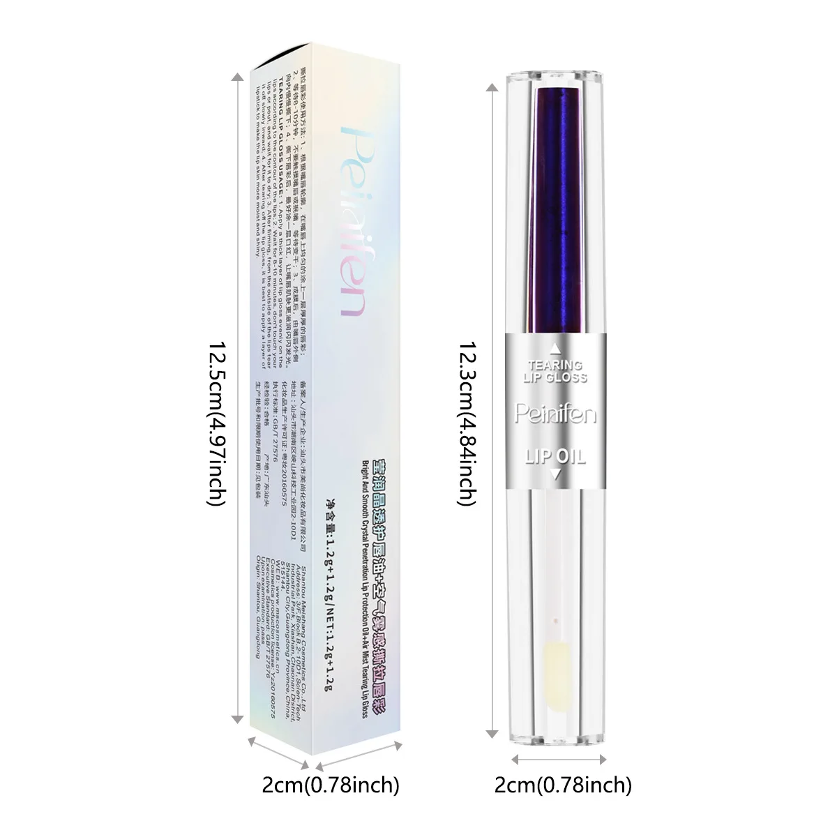 Geben Sie den Lipgloss und den glänzenden Lippenbalsam gleichzeitig auf, um eine langanhaltende, nicht anlaufende rote Farbe zu erhalten.