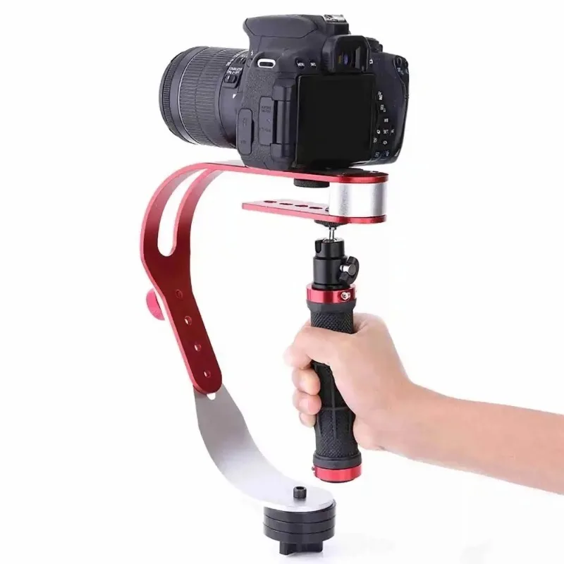 Professional Handheld Video Stabilizer Hand Grip Stabiliser Support Mount Holder for Camera Anti Shake Stabilizer Accessories