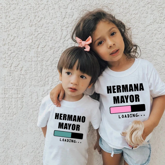 Camisetas fashion hermanos