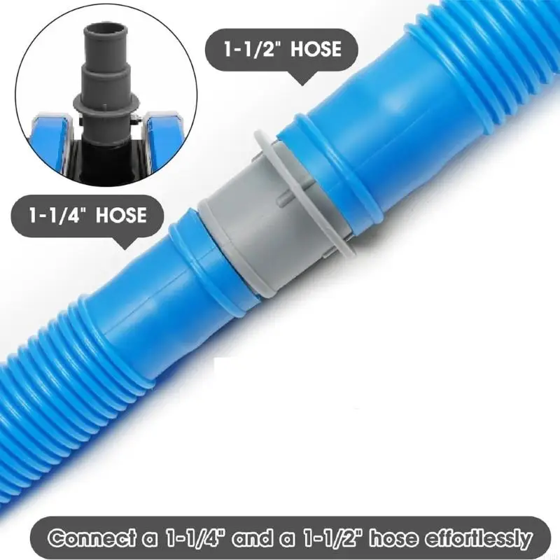 F92F Multifuntional Pool Pool Adapter Adapticter Pool Connector Textura plástico adequado para equipamentos piscina