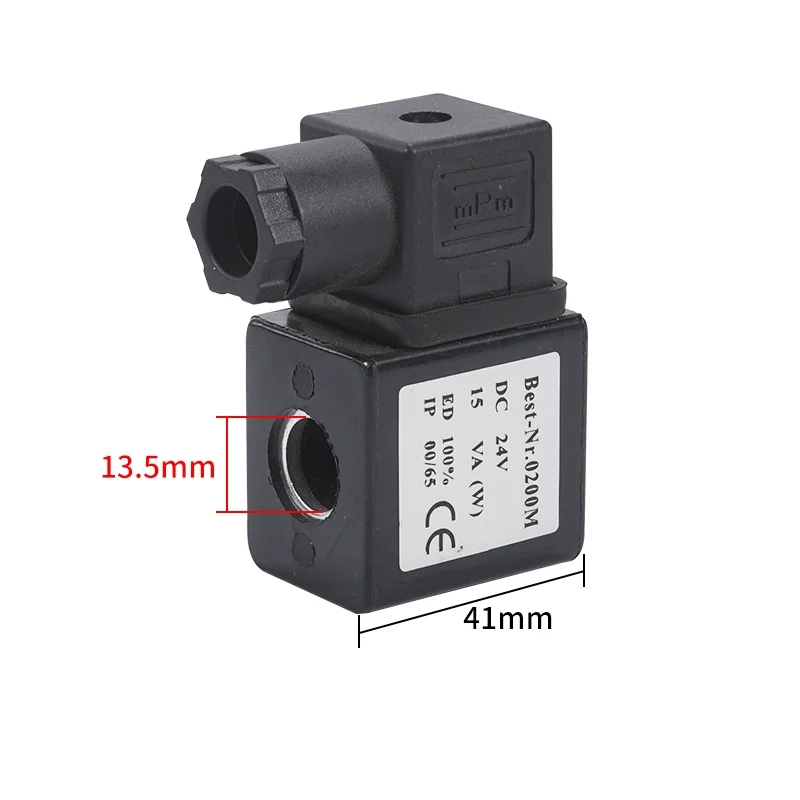 Detalle 2 de Electroválvula Best-Nr.0200 Electrical Pneumatic Solenoid Valve Coil DC24V AC220V Inner Hole 13.5mm Neumática