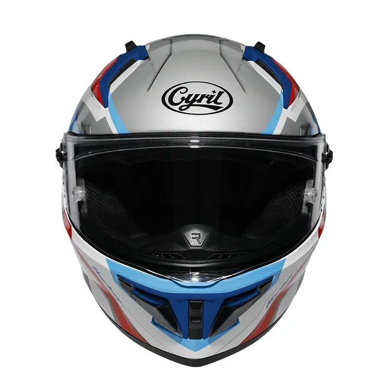 Capacete de Motocicleta Full Face, Certificado DOT, Segurança, Confortável, Respirável, Lente Dupla, Viseira Solar, Esportes de Corrida, Novo, 2024