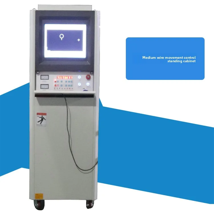 آلة ثقب EDM عالية السرعة عالية التردد من النوع F DK7745F قطع الأسلاك المتوسطة باستخدام الحاسب الآلي الأساسية PLC محرك البناء