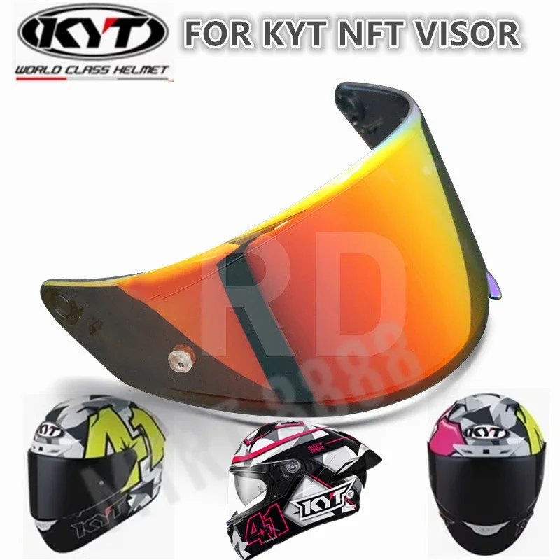 Helmet Visor for KYT NFR Shields High Strength Helmet Face Shield Sunshield Helmet Accessories Parts