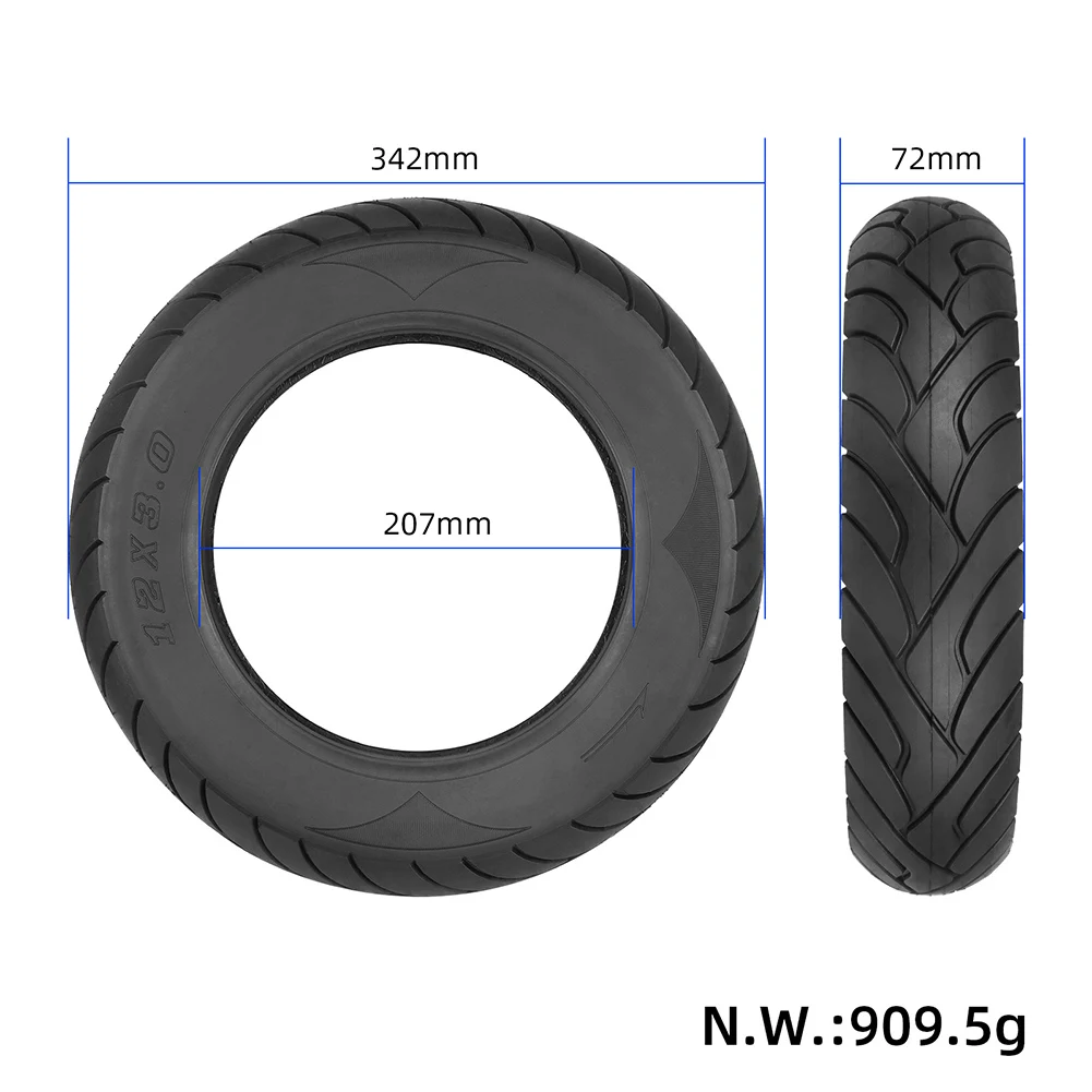 The Best Choice in Replacement Tires Designed to Fit Most Standard E For Scooter Models at Size of 12 Inches x 3 0