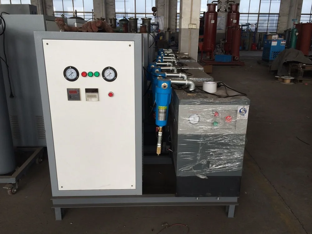 Small Automatic PSA Nitrogen Generator Machine for Food Packaging and Nitrogen Gas Production Assembly Line Product
