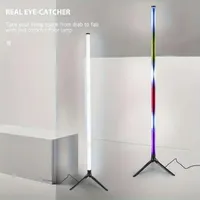 RGB LED atmosphere RGB lighting Floor dimmable Smart APP Standing Lamp BedRoom indoor corner standing APP Decor Dimmable