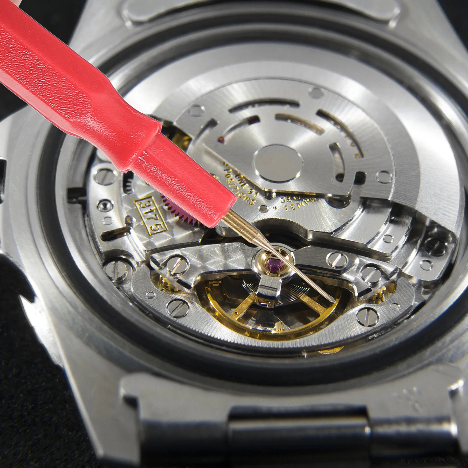 

2 Pcs Oiler Pen Precision Lubricator Watch Repair Tool Durable Multi Function Injector Plastic Gear Maintenance