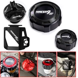 For Yamaha Tracer9 gt Tracer 9 gt TRCAER9GT Accessories front and rear brake fluid tank caps reservoir cap protection filler cap