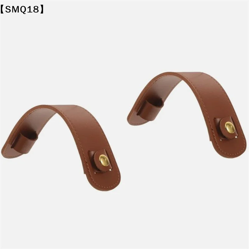 Almohadilla de cuero PU para correa de hombro, cojín suave, fácil ajuste, alivio de presión para bolsos, mochilas, uso diario【SMQ】