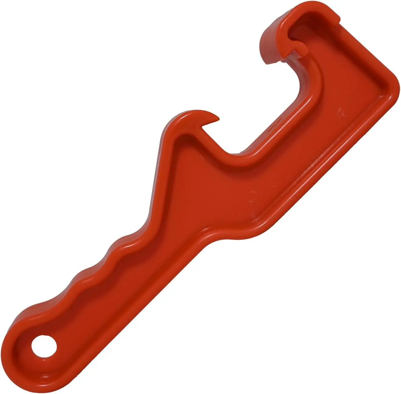 

5 Gallon Bucket Opener Tool with 12X Leverage for Easy Paint Can and Pail Opening - Heavy Duty Plastic Design