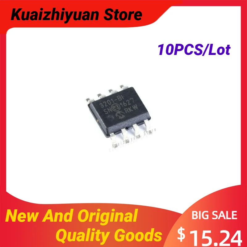 10PCS/Lot New And Original MCP3201-BI/SN SOP-8 MCP3201-CI/SN MCP3201T-CI/SN SOP8 IC Chipset Quality Goods