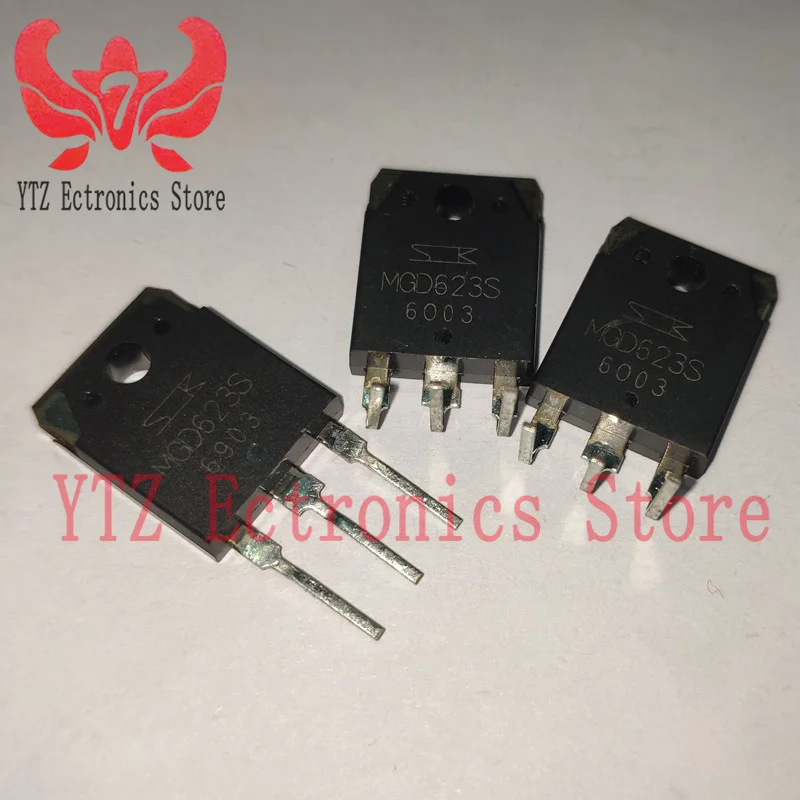 5PCS MGD623S Common IGBT for treadmills 600 V 50 A 150 W Through Hole TO-3P