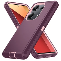 Shockproof Dustproof Case For Xiaomi Redmi 13 Pro 4G 5G Armor Anti-Scratch Rugged Protective Cover For Redmi Note 13 Pro Plus