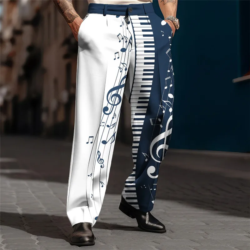 SPRING AND SUMMER MEN'S SUIT PANTS SIMPLE STYLE COLLOCATION, LIGHTING UP MEN'S FASHION CASUAL TREND CHARM STAR 2024 MEN'S WEAR