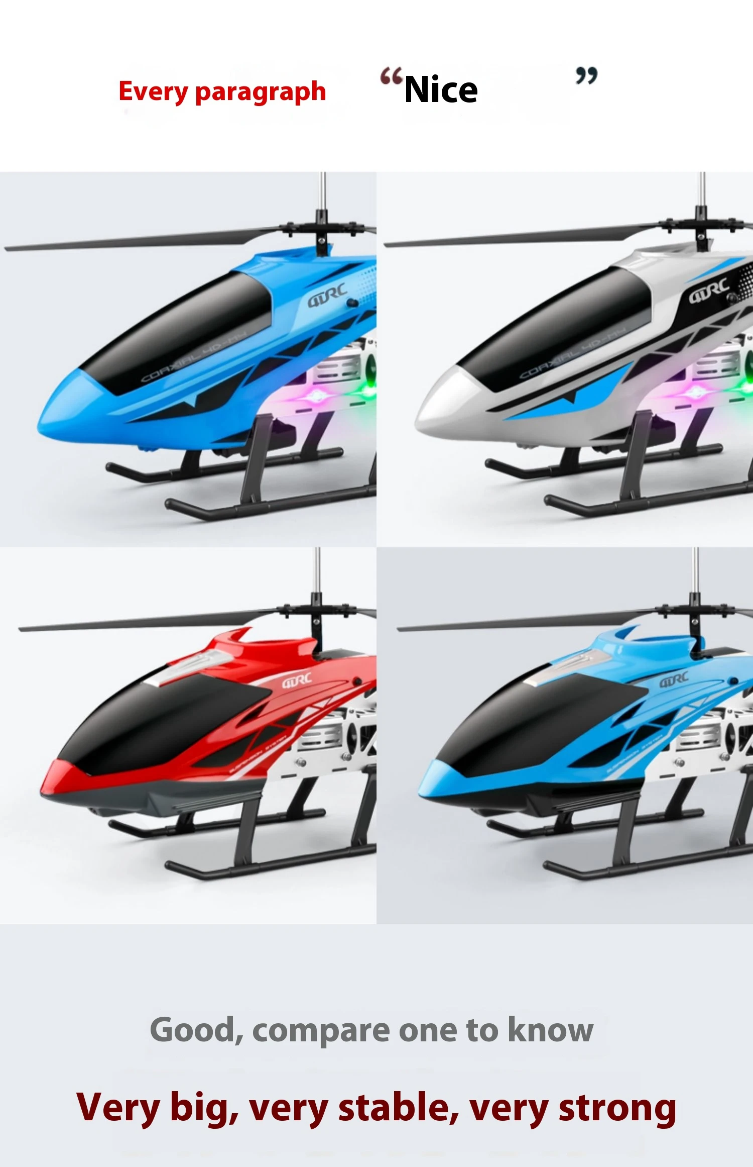 Children's Anti Fall Primary School Student Aerial Photography Remote Control Airplane Helicopter Model Boy Toy Holiday Gift