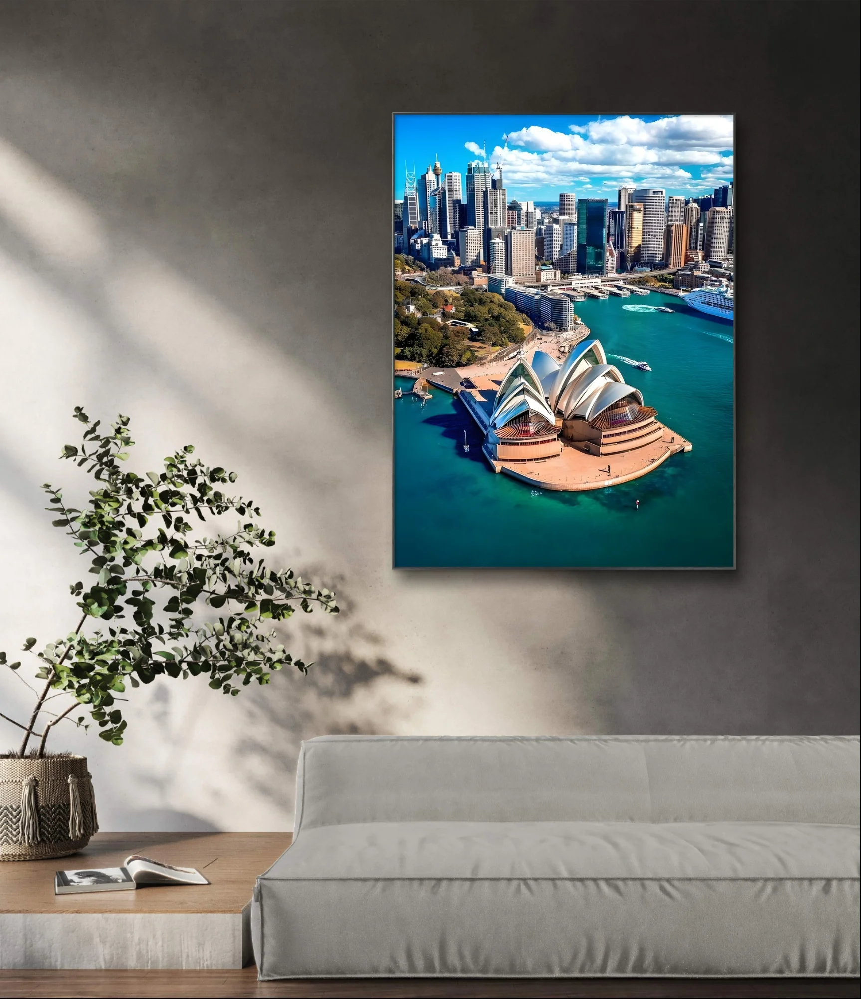 Sydney Opera House AB Diamond Painting Kit Architecture Landscape Diy Diamond Embroidery Cross Stitch Hand Mural Home Wall Decor