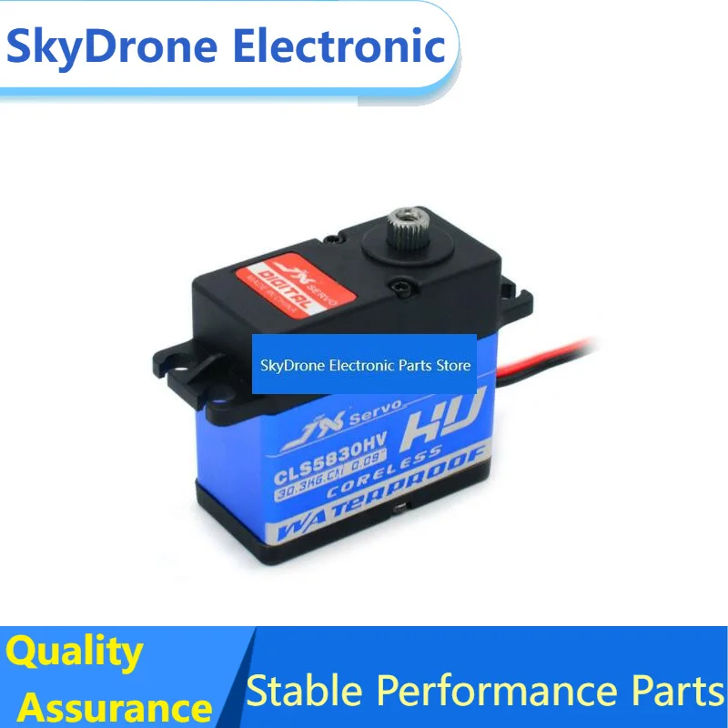 SkyDElJX CLS5830HV 30KG Full Waterproof HV Coreless Metal Gear Digital Servo For 1/5 RedCat HPI Baja 5B SS RC Car Boat Robot