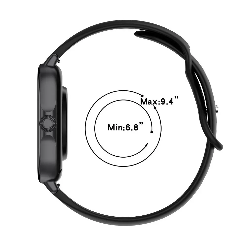 ใหม่นาฬิกาซิลิโคน 20 มม.แฟชั่นสายนาฬิกาซิลิโคนสําหรับ Amazfit GTS/4/3/2/Amazfit Bip 3 Pro สําหรับ Amazfit GTS/4/3/2