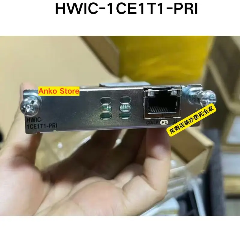 Second-hand test OK   HWIC-1CE1T1-PRI module interface