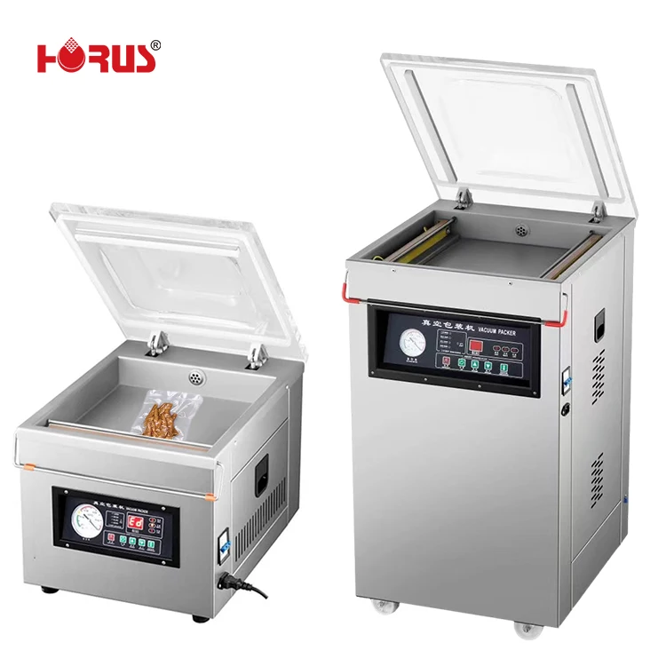 HORUS OEM/ODM Design Stainless Steel DZ 400 DZ 500 Vacuum Packing Machine For Meat